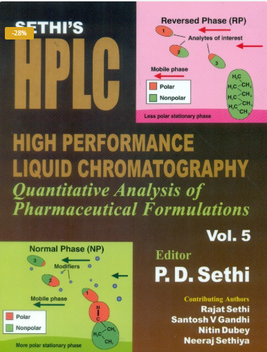 SETHI’S HPLC High Performance Liquid Chromatography: Quantitative Analysis of Pharmaceutical Formulations, Vol. 5 (HB)